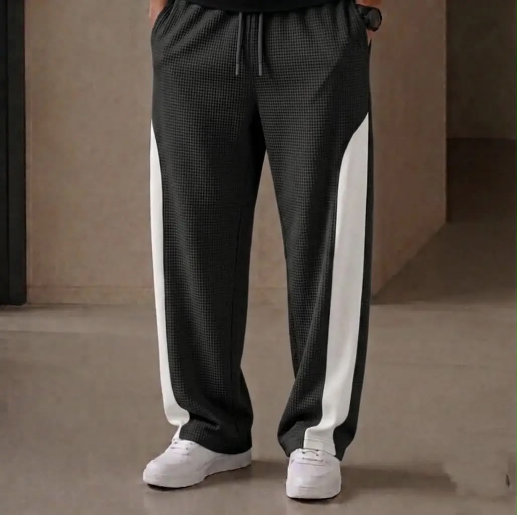 1 pc men dri fit plain trouser