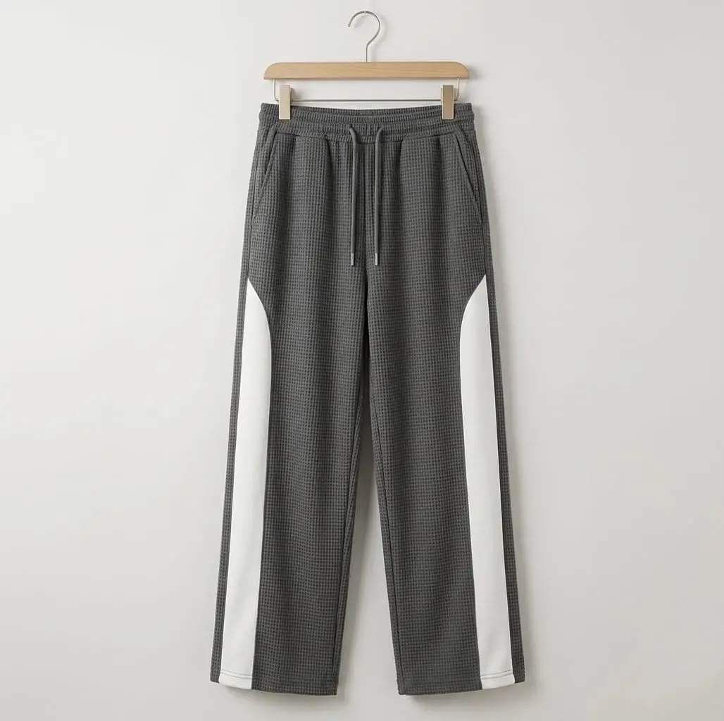 1 pc men dri fit plain trouser